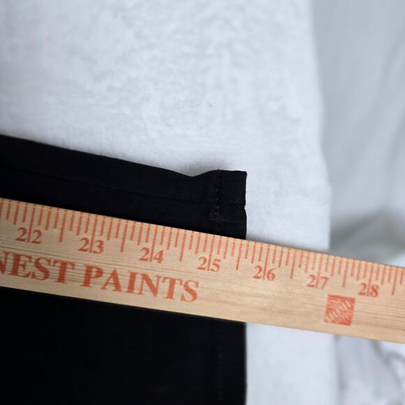 Universal Standard mid rise skinny jeans women black size 38 denim 27 Inseam - Picture 8 of 10